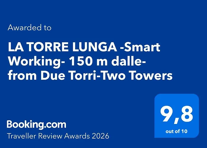 La Torre Lunga -smart Working- 150 M Dalle-from Due Torri-two Towers דירה *